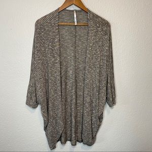 Lani California | Grey Striped Cardigan‎
